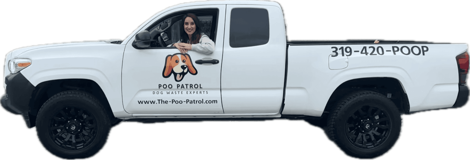 Poo Patrol service truck